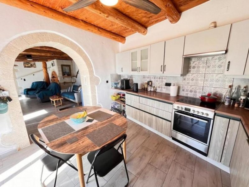 Nerochori MIT VIDEO: Kreta – Renoviertes Steinhaus mit Blick auf die Weißen Berge in Nerochori zu verkaufen Haus kaufen